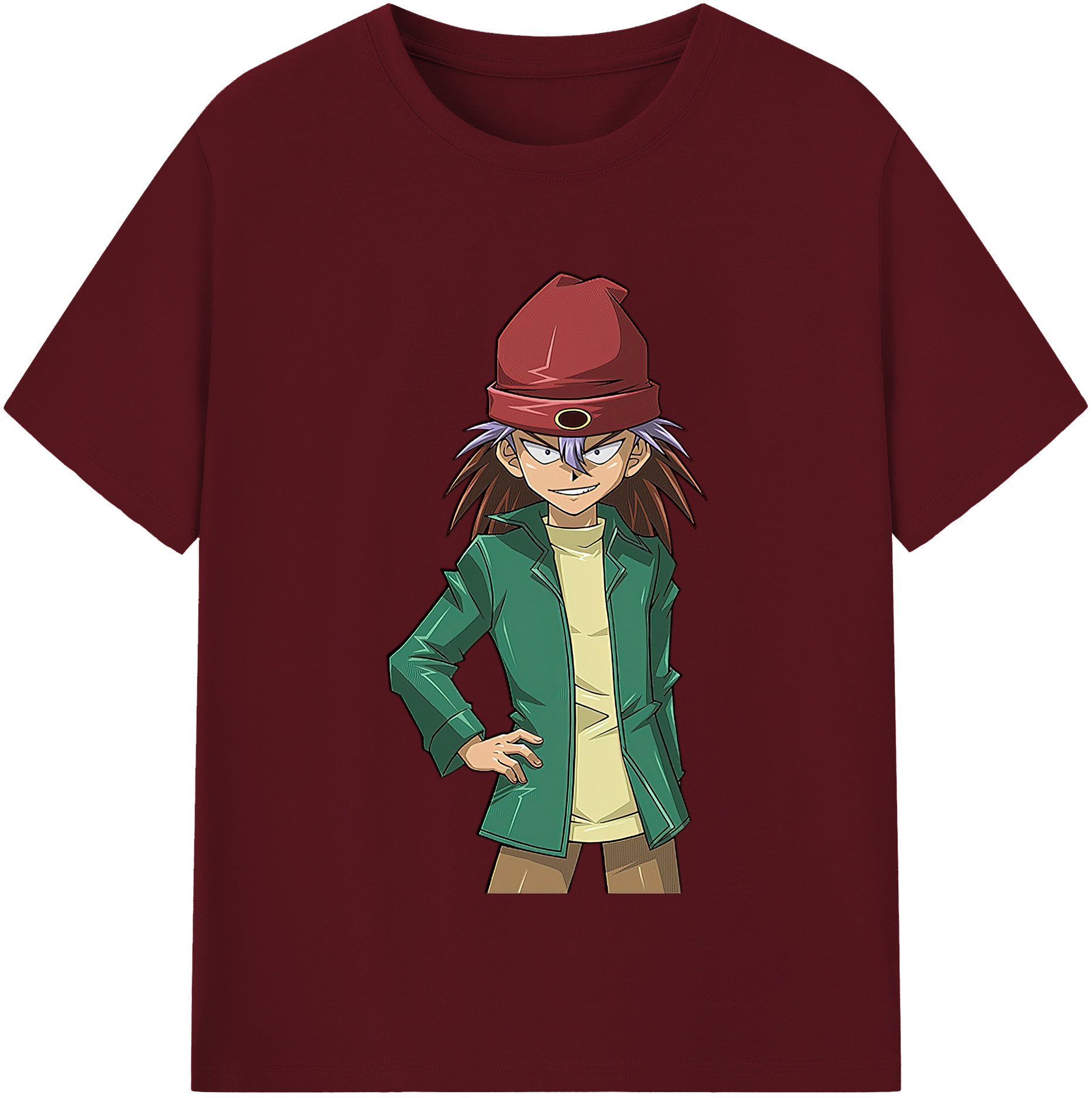 （画像用） 遊☆戯☆王 Yu-Gi-Oh! 綿100％半袖Tシャツ（フロントプリント）